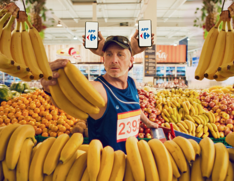 Con la App de Carrefour tenés más beneficios, sin la app nop